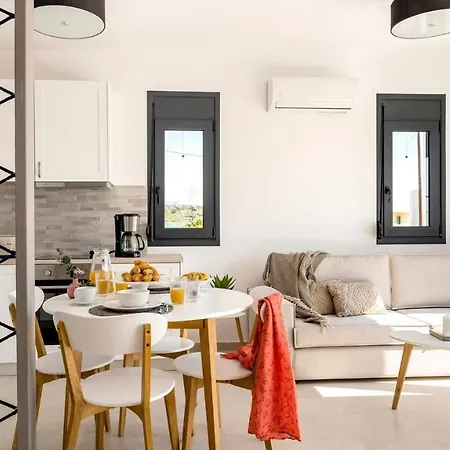 ヴィラ Kiotari Akti Beachfront *